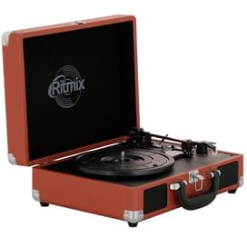 Виниловый проигрыватель Ritmix LP-160B коричневый AkC фото