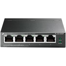 Настольный коммутатор, TP-Link TL-SG1005P, 5 портов, 4 портов PoE+ 10/100/1000 Mbps (TL-SG1005P) фото