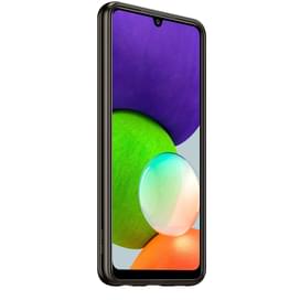 Samsung Galaxy A22 Soft Clear Cover, Black (EF-QA225TBEGRU) арналған тысқабы фото