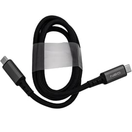 Кабель Type-C - Type-C, Neo, 1м, Multimedia, 100W, Black (NEO-TYPC-TYPCPD) фото