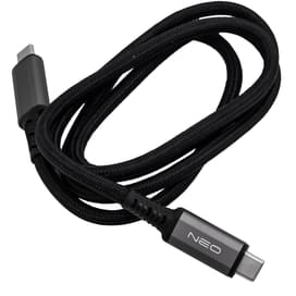 Кабель Type-C - Type-C, Neo, 1м, Multimedia, 100W, Black (NEO-TYPC-TYPCPD) фото