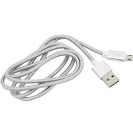 Кабель USB 2.0 - MicroUSB, Neo, 1м, Braided, Silver (NEO-USB-MUSB) фото