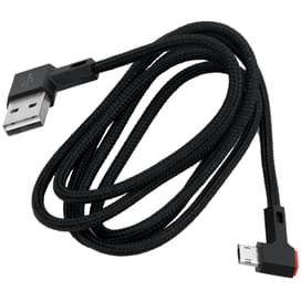 Кабель USB 2.0 - MicroUSB, Neo, 1м, L-Type, Black (NEO-USB-MUSBLT) фото