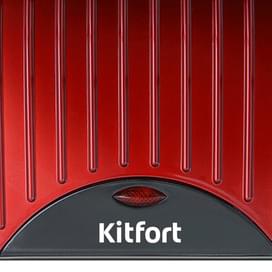 Сэндвичница Kitfort КТ-1609 красный фото