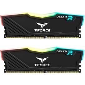 Оперативная память DDR4 DIMM 16GB(8GBx2)/3600MHz T-Force Delta RGB BLACK (TF3D416G3600HC18JDC01) фото