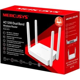 Беспроводной маршрутизатор, Mercusys AC10, 2 порта + Wi-Fi, 1167 Mbps (AC10) фото