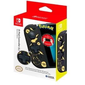Игровой контроллер D-PAD Pikachu Black & Gold для Nintendo Switch (NSW-297U) фото