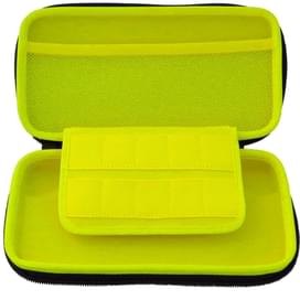 Nintendo Switch Lite (NS2-011U) арналған Hori Slim Tough Pouch Black/Yellow тысқабы фото