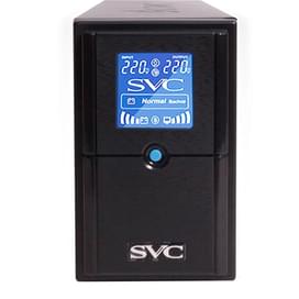 SVC ҮҚК, 500VA/300W, AVR:138-292В, 2 Shuko, Black (V-500-L-LCD) фото