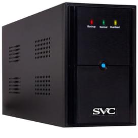 SVC ҮҚК, 1200VA/720W, AVR:165-275В, 3 Schuko, Black (V-1200-L) фото