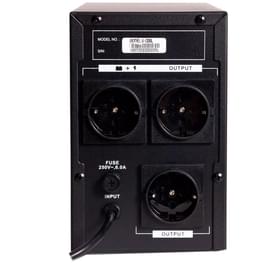 ИБП SVC, 1200VA/720W, AVR:165-275В, 3 Schuko, Black (V-1200-L) фото