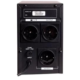 ИБП SVC, 1500VA/900W, AVR:165-275В, 3 Schuko, Black (V-1500-L) фото