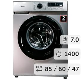 Стиральная машина Midea MFN70-S1403(S) фото