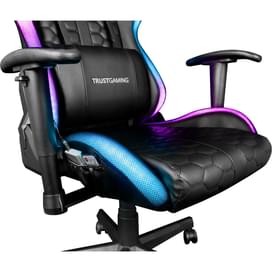 Trust GXT 716 Rizza RGB Компьютерлік ойын креслосы, Black (23845) фото