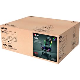 Trust GXT 716 Rizza RGB Компьютерлік ойын креслосы, Black (23845) фото