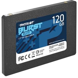 Ішкі SSD 2.5" 7мм 120GB Patriot BURST ELITE SATA-III 3D QLC (PBE120GS25SSDR) фото