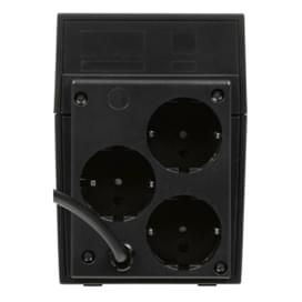 ИБП Powercom, 600VA/360W, AVR:160-275В, 3Schuko, Black (RPT-600A EURO) фото