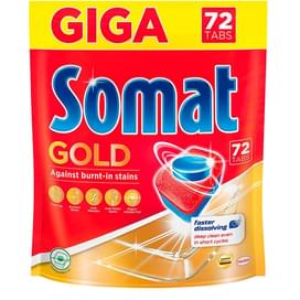 Таблетки для посудомоечных машин Somat Gold 72 шт R20 фото