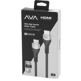 Кабель HDMI-HDMI AVA 1,8м 2.1 Plug 8K Black (AVA-PF331A-0180) фото