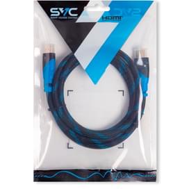 Кабель HDMI-HDMI SVC 1.5m Light Blue (HR0150LB-P) фото