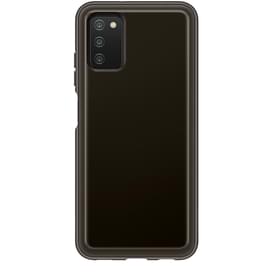 Чехол для Samsung Galaxy A03s Soft Clear Cover, Black (EF-QA037TBEGRU) фото