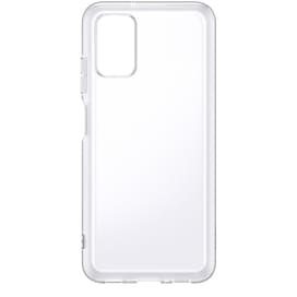 Samsung Galaxy A03s Soft Clear Cover, Transparent (EF-QA037TTEGRU) арналған тысқабы фото