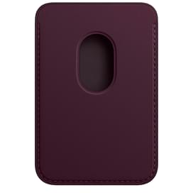 Чехол для iPhone Leather Wallet with MagSafe, Dark Cherry (MM0T3ZM/A) фото