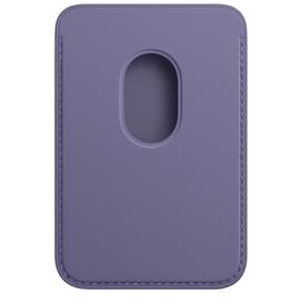 Чехол для iPhone Leather Wallet with MagSafe, Wisteria (MM0W3ZM/A) фото