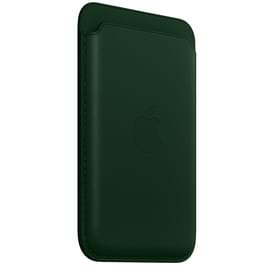 iPhone Leather Wallet with MagSafe, Sequoia Green (MM0X3ZM/A) арналған тысқабы фото