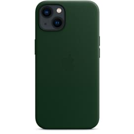 Чехол для iPhone 13, Leather Case with MagSafe, Sequoia Green (MM173ZM/A) фото