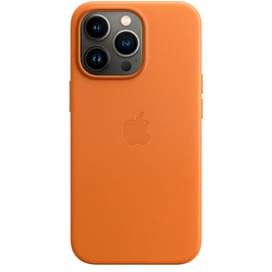 Чехол для iPhone 13 Pro, Leather Case with MagSafe, Golden Brown (MM193ZM/A) фото