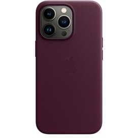 Чехол для iPhone 13 Pro, Leather Case with MagSafe, Dark Cherry (MM1A3ZM/A) фото