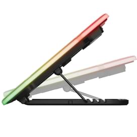 Охлаждающая подставка для ноутбука Trust GXT 1126 Aura до 17.3", Чёрный фото
