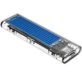 Внешний бокс ORICO M.2 NVMe USB 3.1/Type-C (TCM2-C3-BK-BP) фото