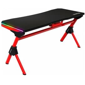 Игровой компьютерный стол Gamidas DEADALUS M1 RGB, Black/Red (DEADALUS M2 BR) фото