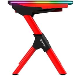 Игровой компьютерный стол Gamidas DEADALUS M1 RGB, Black/Red (DEADALUS M2 BR) фото