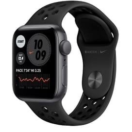 Смарт-часы Apple Watch Nike SE GPS, 40mm Space Gray Aluminium Case with Black Nike Sport Band (MKQ33 фото