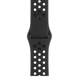 Смарт-часы Apple Watch Nike SE GPS, 40mm Space Gray Aluminium Case with Black Nike Sport Band (MKQ33 фото