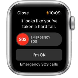 Смарт-часы Apple Watch SE GPS, 40mm Silver Aluminium Case with Abyss Blue Sport Band (MKNY3GK/A) фото