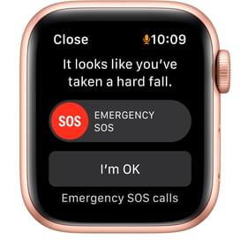 Смарт-часы Apple Watch SE GPS, 40mm Gold Aluminium Case with Starlight Sport Band (MKQ03GK/A) фото