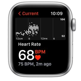 Смарт-часы Apple Watch SE GPS, 44mm Silver Aluminium Case with Abyss Blue Sport Band (MKQ43GK/A) фото