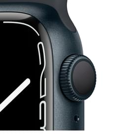 Смарт-часы Apple Watch Series 7 GPS, 41mm Midnight Aluminium Case with Midnight Sport Band фото