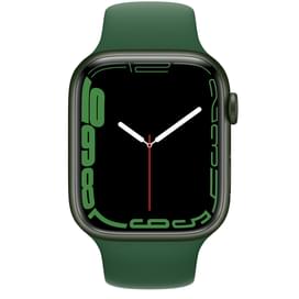 Смарт-часы Apple Watch Series 7 GPS, 41mm Green Aluminium Case with Clover Sport Band фото