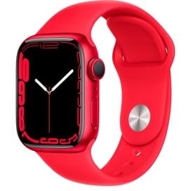 Смарт часы Apple Watch Series 7 GPS, 41mm (PRODUCT)RED Aluminium Case with (PRODUCT)RED Sport Band фото
