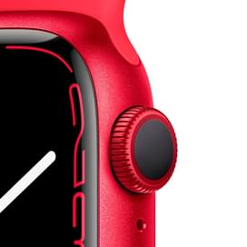 Смарт-часы Apple Watch Series 7 GPS, 41mm (PRODUCT)RED Aluminium Case with (PRODUCT)RED Sport Band фото