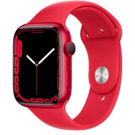 Смарт часы Apple Watch Series 7 GPS, 45mm (PRODUCT)RED Aluminium Case with (PRODUCT)RED Sport Band фото