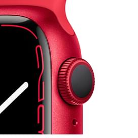Смарт-часы Apple Watch Series 7 GPS, 45mm (PRODUCT)RED Aluminium Case with (PRODUCT)RED Sport Band фото