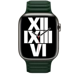 Sequoia Green Leather Link M/L (ML803ZM/A) Білезігі 45mm фото