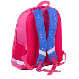Brauberg мектеп сөмкесі, Happy Girl, анатомиялық арқауымен, Қызғылт (BRAUBERG-229938) фото