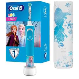 Зубная щетка Oral-B D100 Frozen+ Travel Cs фото